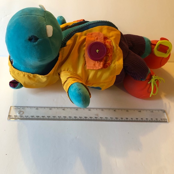 B You Giggly Zippies Hank Hippo Interactive Learning Plush Stuffed Animal 2018 - Picture 8 of 13